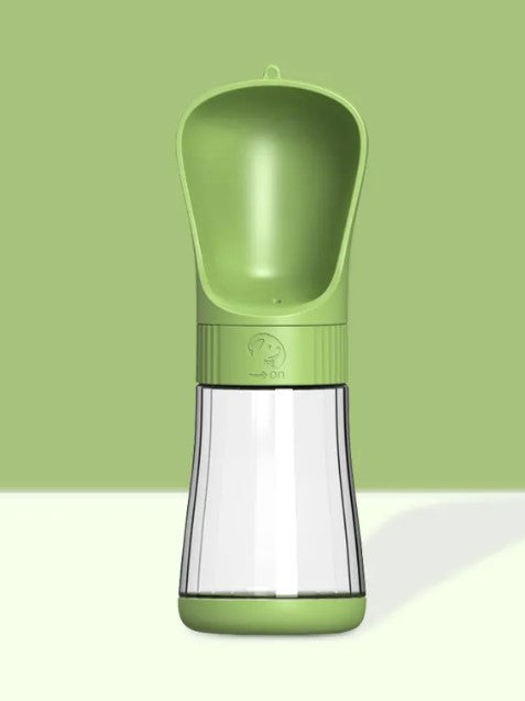 3-in-1 Portable Pet Travel Bottle — Water, Food & Bag Dispenser
