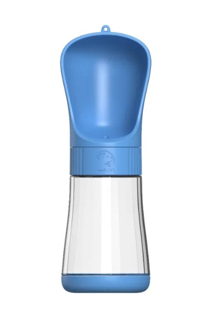 3-in-1 Portable Pet Travel Bottle — Water, Food & Bag Dispenser